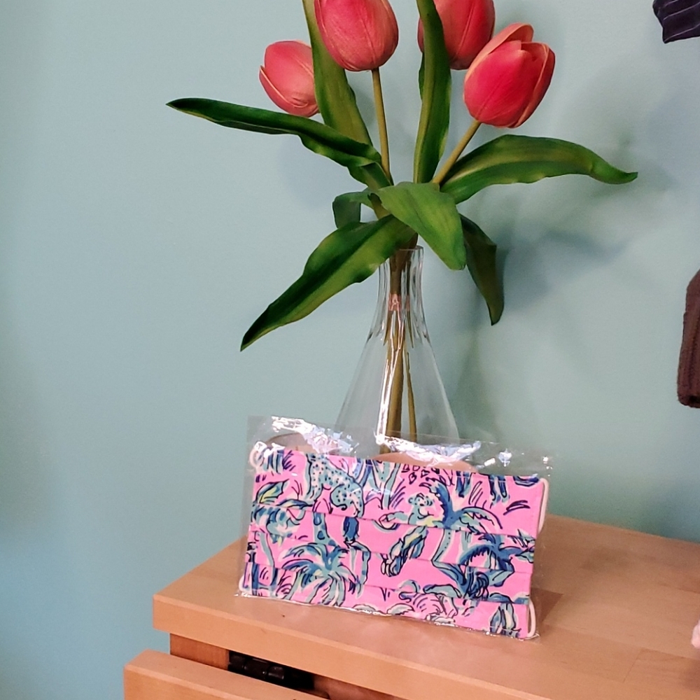 New Lilly Pulitzer Face Mask